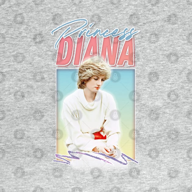 Princess Diana ///// Retro 90s Fan Art by DankFutura